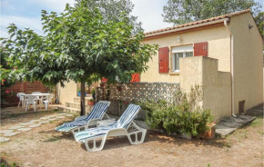 Awesome home in Valras Plage w/ 2 Bedrooms